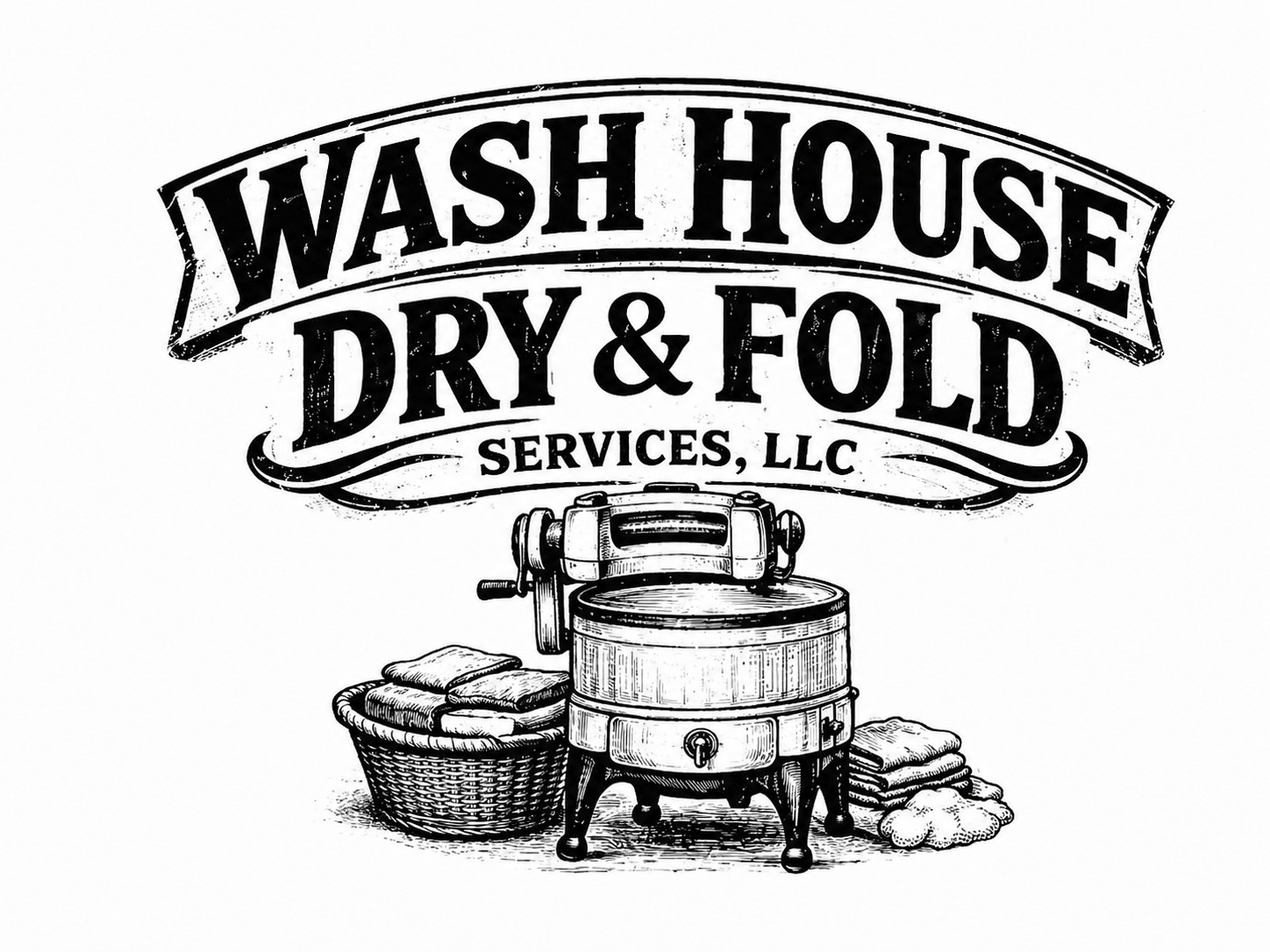 New Washouse Dry & Fold Logo