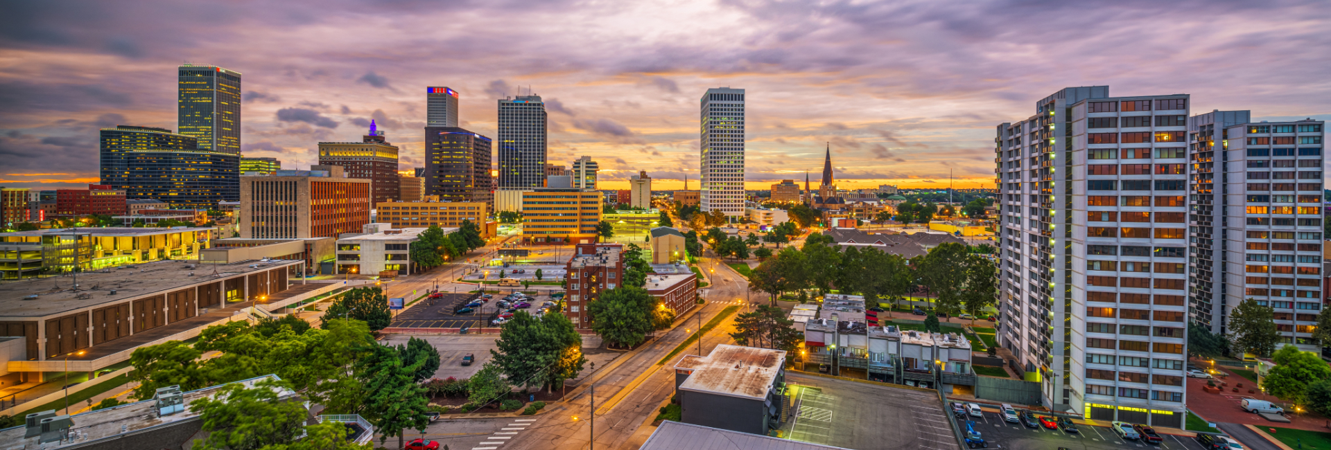Oklahoma Tulsa 1920X650