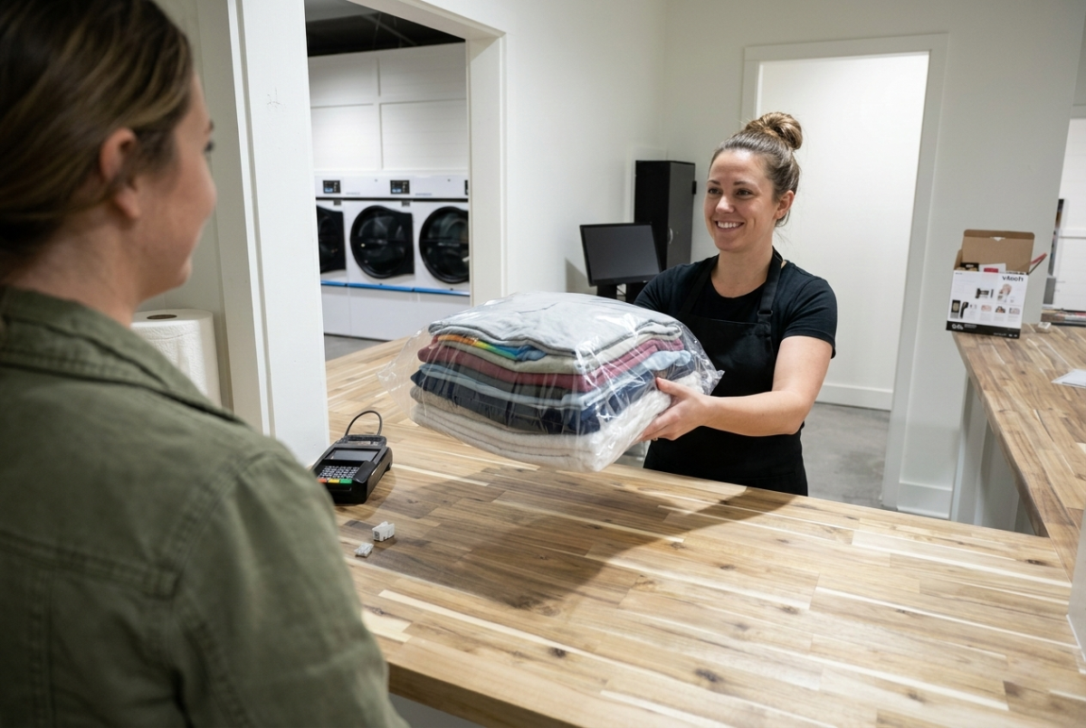 Wash And Fold Counter Customer Service